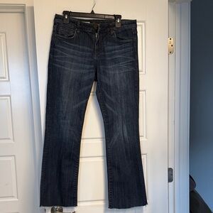 Kut from the Kloth Dark Blue Flare Jeans